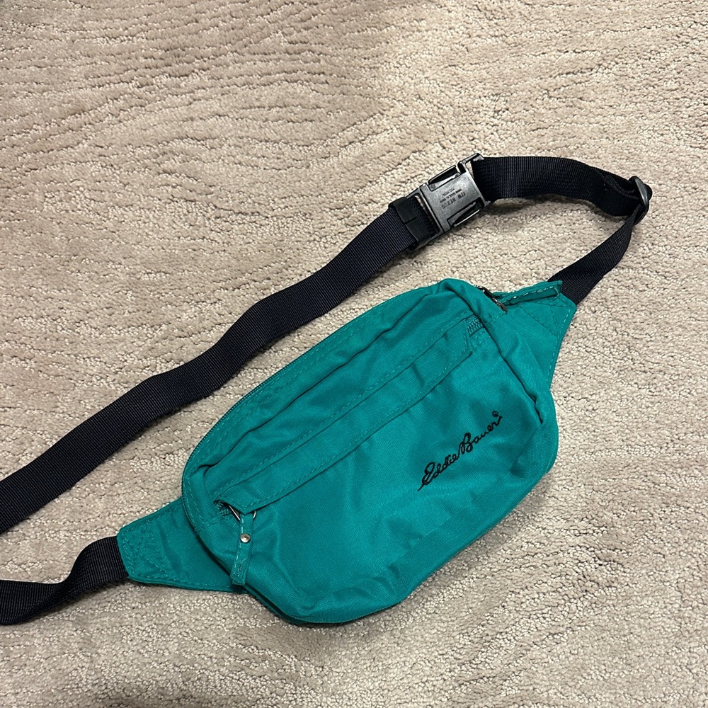 Vintage Eddie Bauer Belt Bag Crossbody Fanny Pack